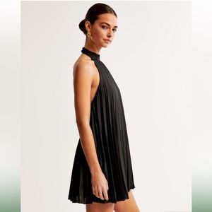 Black halter dress, brand new!